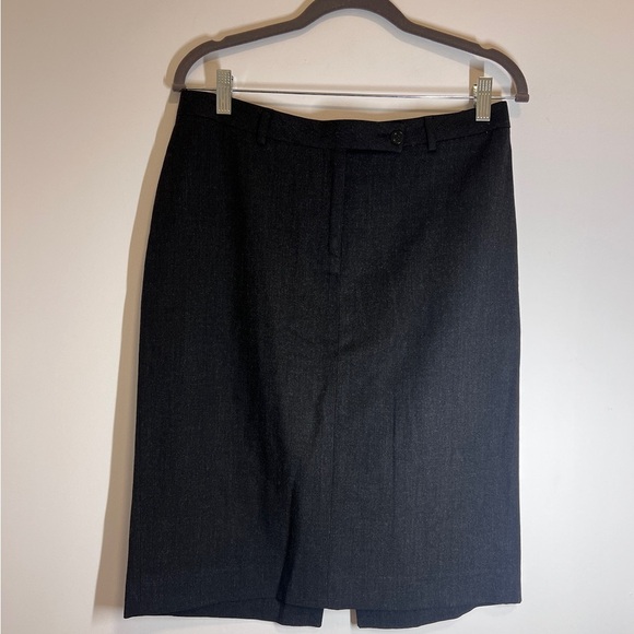 Theory Wool Blend Pencil Skirt Women’s 10 Business - Picture 7 of 11